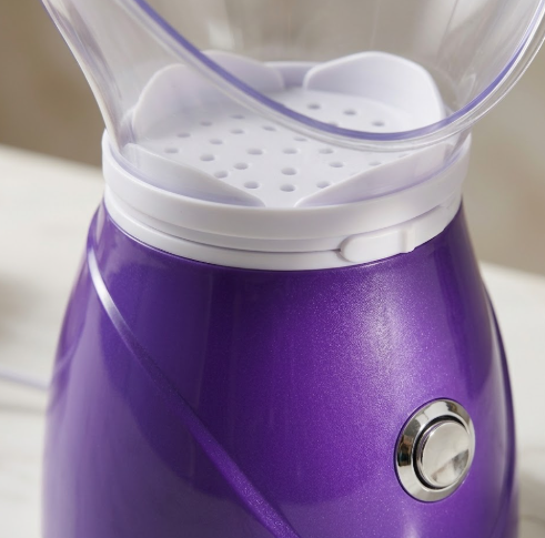 Vaporizador Facial Terapéutico — detalle del vapor